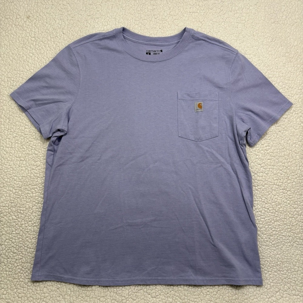 Carhartt Loose Fit Pocket T-Shirt Womens Plus Size 1X (16W-18W) Iconic K87 Work